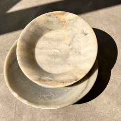 Golden Oldies New Arrivals Found Vintage Sage Marble Dish