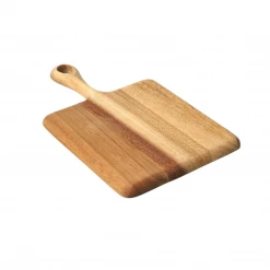 Be Home New Kitchen Acacia Square Board With Short Handle Mini