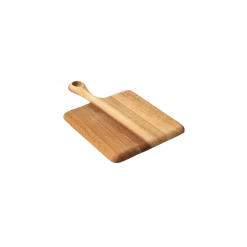 Be Home New Kitchen Acacia Square Board With Short Handle Mini