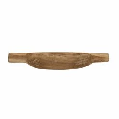 Bloomingville Decorative Paulownia Wood Tray With Handles Best Of Home Decor