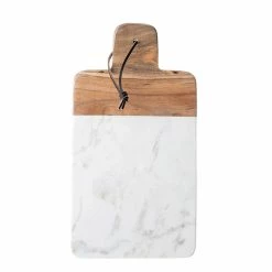 Bloomingville Marble And Wood Cheese/Cutting Board