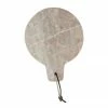 Bloomingville New Arrivals Green Marble Cheese/Cutting Board With Leather Tie