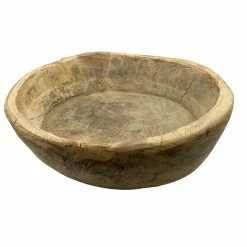 Golden Oldies New Arrivals Found Vintage Extra Large Wood Bowl