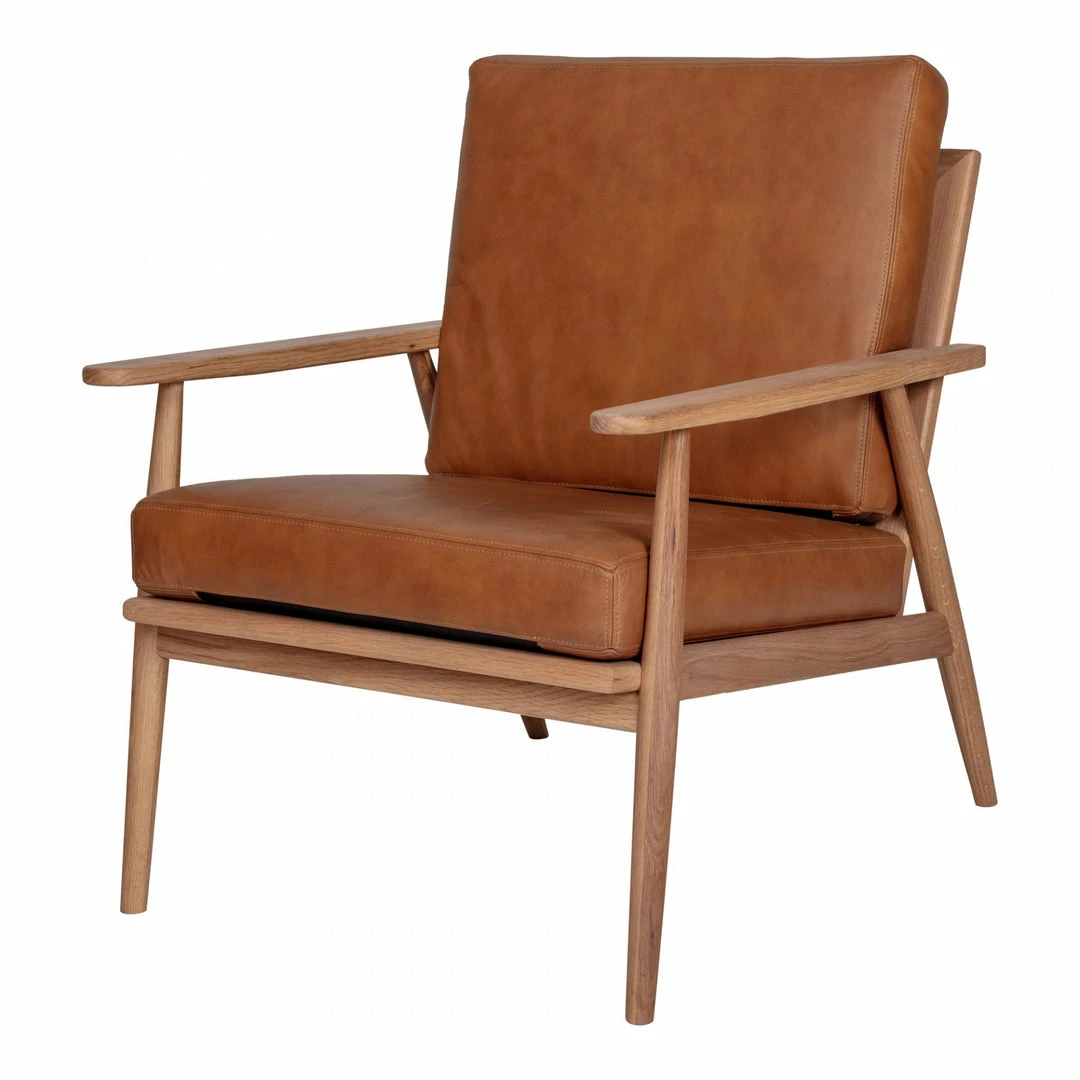 MOES Harper Leather Lounge Chair Best Sellers
