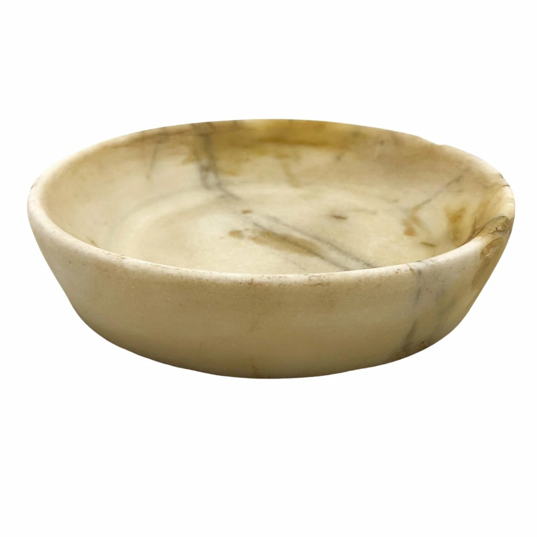 Golden Oldies Found Vintage Marble Dish