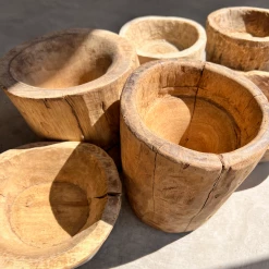 Golden Oldies Best Of Home Decor Found Vintage Deep Wooden Bowl