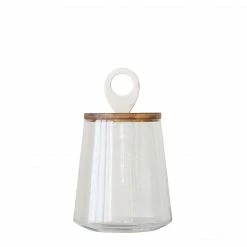 Bloomingville New Home Decor Wilmer Glass Jars