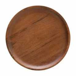 Bloomingville Hand-Carved Mango Wood Cake Stand